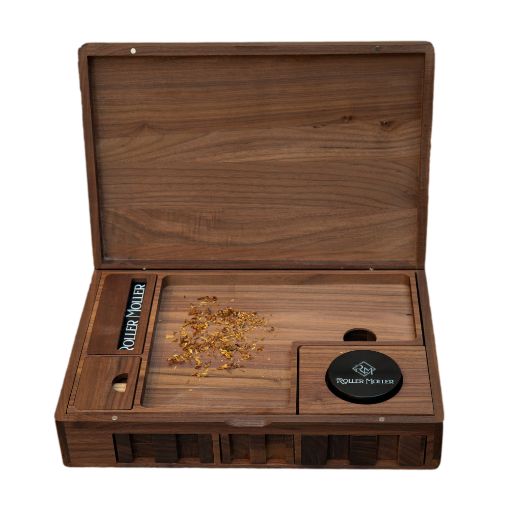 The Roller Moller Wood Stash Box Grand Edition