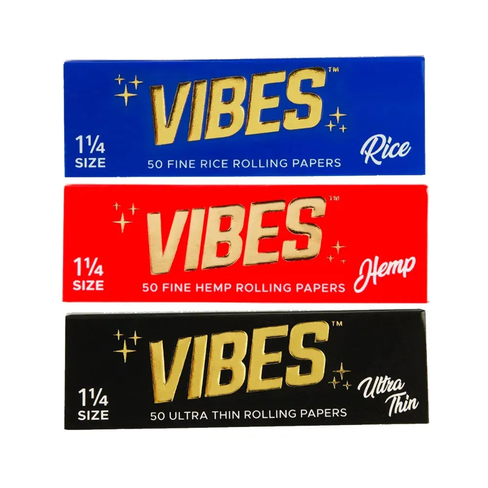 VIBES Regular Size Rolling Papers 1 1/4 - Insomnia Smoke