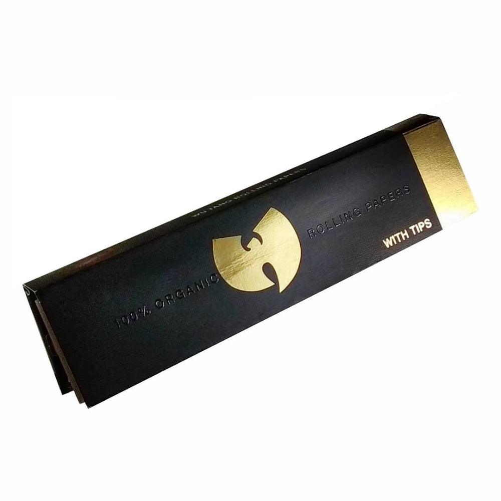 Wu-Tang King Size Slim Rolling Papers With Tips - Insomnia Smoke