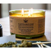 Cannabolish Cannabis Odor Removing 3-Wick Candle 453g - Insomnia Smoke