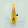 BRNT Designs Hexagon Ceramic Water Pipe Fuchsia Daffodil (Limited Edition) - Insomnia Smoke