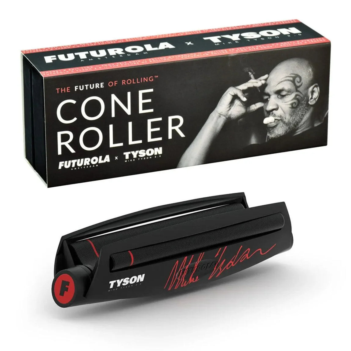 futurola cigarette roller King Size Cone for Precise Rolling precision rolling inspired by Mike Tyson Futurola x Tyson 2.0 Cone