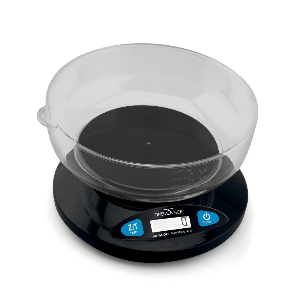 On Balance KB-5000 Versatile Kitchen Scale (5000g x 1g) - Insomnia Smoke
