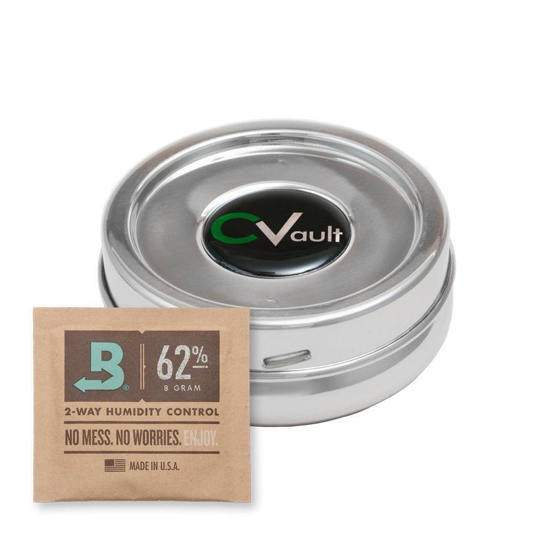 CVault XSmall Twist Humidity Controlled Storage Container - Insomnia Smoke