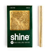 Shine 24k Gold Rolling Papers - King Size 6-Sheet Pack - Insomnia Smoke