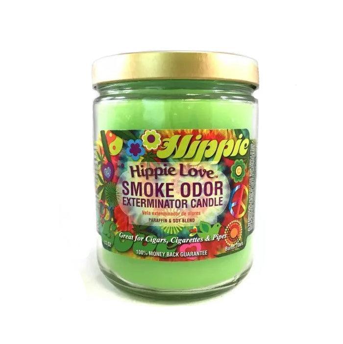 Smoke Odor Exterminator Hippie Love Candle 385ml - Insomnia Smoke